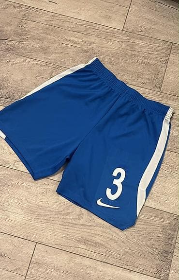 Шорты: Məhsul: Mavi rəngli idman/ futbol şortu - Brend: Nike (ön hissədə — 1