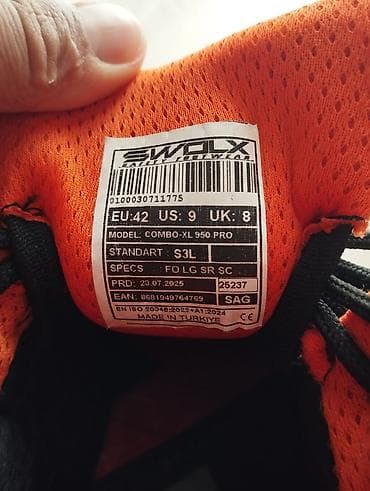 lova batinka: SWOLX COMBO-XL 950 PRO model təhlükəsizlik botları. Bu botlar qəhvəyi — 3