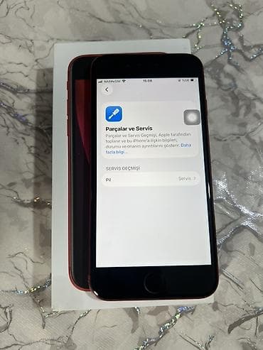 iphone x pro: IPhone SE 2020, Qırmızı, Barmaq izi — 4