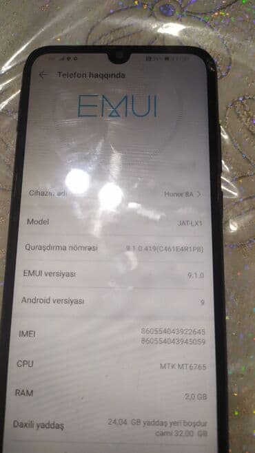 honor x8b 128gb qiymeti: Honor 8A Pro, 32 GB, rəng - Mavi, İki sim kartlı — 3