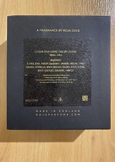 Kosmetika: Roja Parfums Elysium 100 ml İngiltərə istehsalı - Premium sinif kişi — 9