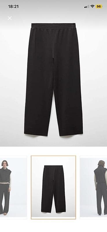 Şalvar, Mango, M, rəng - Qara