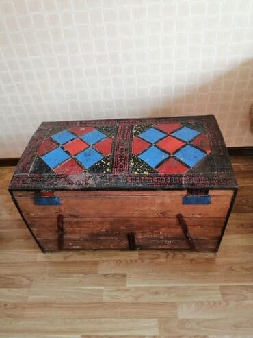 kubikin ölçüsü: Sandiq старинный. Антиквариат. Qedimi sandiq. Antikvariat. Olculeri — 2