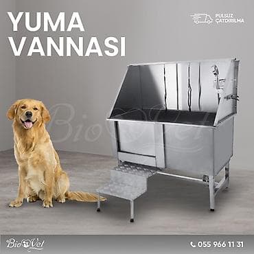 Grooming üçün böyük ölçülü heyvanların yuma vannası