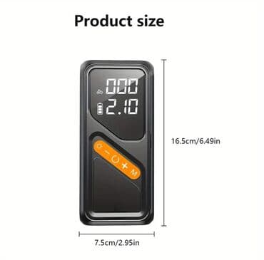 təkər üçün xamut: Avtomobil kompressoru – sürətli və dəqiq şişirtmə Xüsusiyyətlər — 8