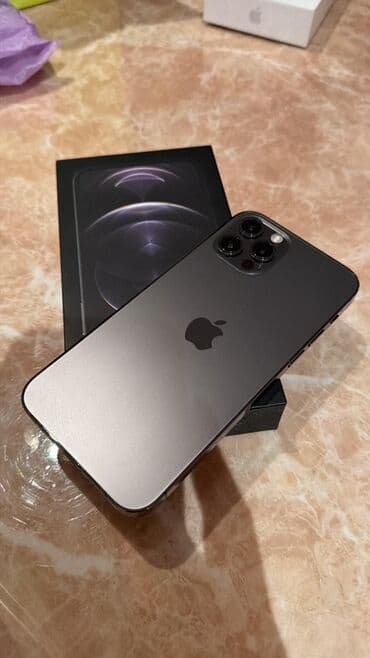 IPhone 12 Pro, 256 GB, Graphite, Face ID