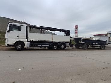 turbo az hidromek: MAN TGS yük maşını + qoşqu və hidravlik kran komplekti - Marka/model — 6