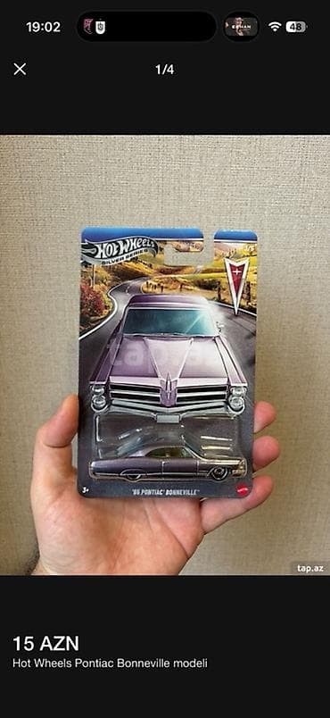Hot Wheels “’65 Pontiac Bonneville” modeli - Brend: Hot Wheels