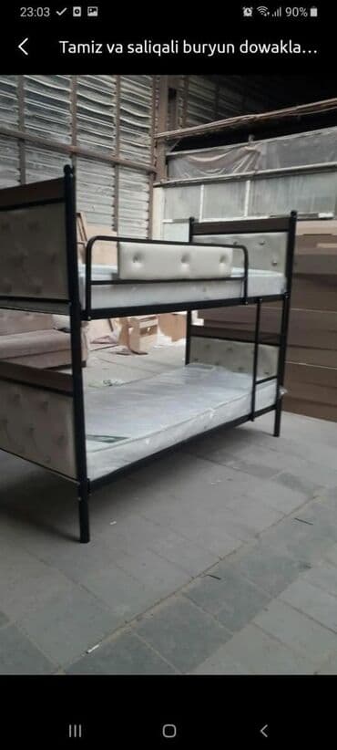 tek çarpayı: Oğlan və qız üçün, Yeni, Çarpayı, Matras ilə, Siyirməsiz — 18