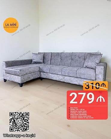 Künc divan, Açılan, Bazalı, Parça, Şəhərdaxili pulsuz çatdırılma