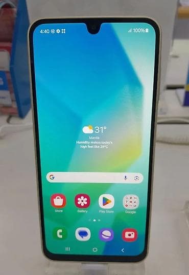 nintendo switch lite: Samsung Galaxy A05s, 128 GB, rəng - Bej, İki sim kartlı — 1
