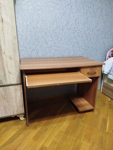 uşaq yazı masası: Kompüter masası, İşlənmiş, Açılmayan, DSP, Dördbucaq masa — 3