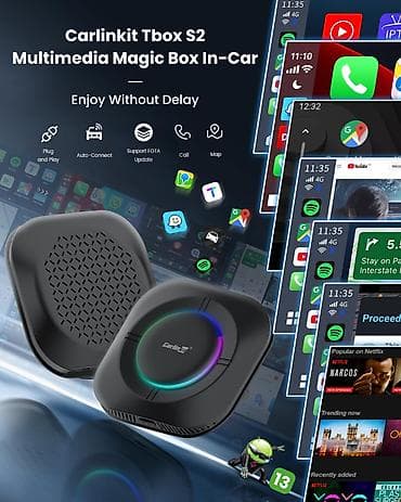 celiloglu ehtiyat hisseleri instagram: Carlinkit Tbox S2 Ambient 4gb + 64gb 🚀 Əsas Xüsusiyyətlər 🔹 Yüksək — 3