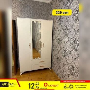 Yeni, Açılan, 3 qapılı Düz dolab, Dolab-asılqan, Azərbaycan lalafo.az -da Yeni, Açılan, 3 qapılı Düz dolab, Dolab-asılqan, Azərbaycan