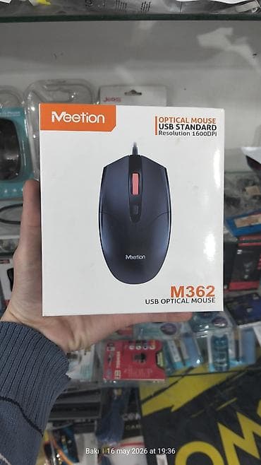 toshiba notebook adapter: Meetion M362 USB Optical Mouse - Növ: Optik, simli siçan - Bağlantı — 1