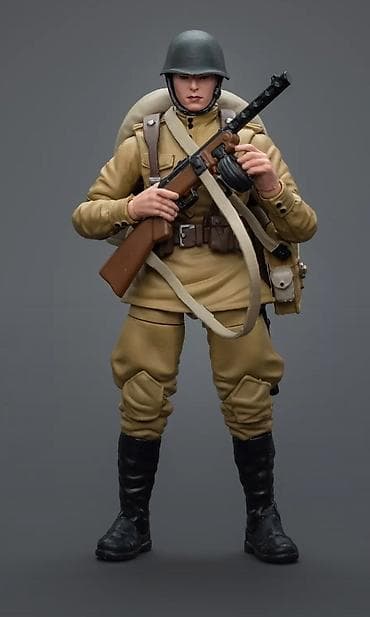 На продаже 3 фигурки от фирмы JOYTOY Military Figures времен Второй