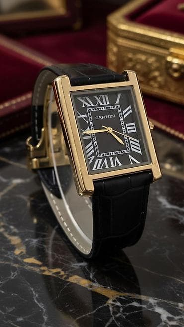 Qol saatı, Cartier, rəng - Qızılı