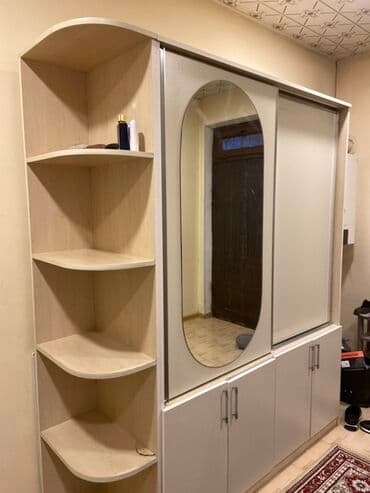 mebel sandiqlar: Kupe, 2 qapılı Düz dolab, Qarderob, paltar dolabı — 1