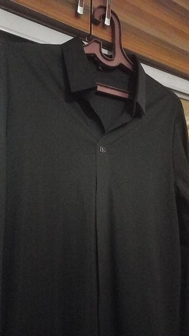 hamam xeleti: Köynək, Dolce & Gabbana, rəng - Qara — 2