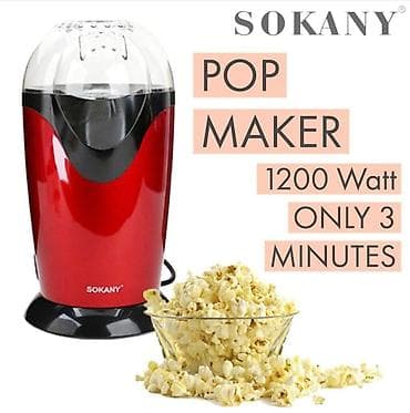 Popcorn aparati pop korn aparatı 🔹brend: sokany 🔹tip: popkorn