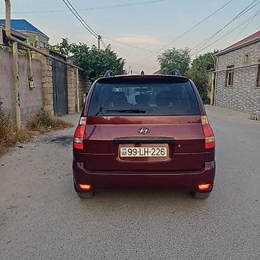 mini canta: Hyundai Getz/Matrix tipli kompakt miniven - Korpus: 5 qapılı, tünd — 2