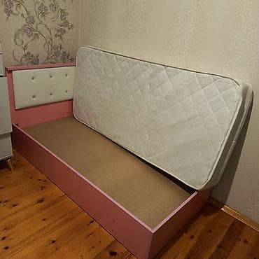 ikinci mebel: Qız üçün, Çarpayı, Matras ilə — 5