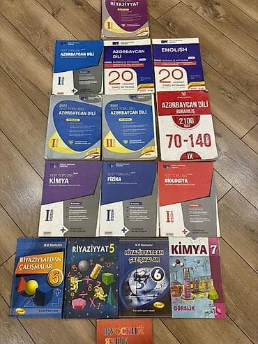 математика 8 класс e derslik: Dərsliklər,test topluları Dim və.s satılır!!! QİYMƏTLƏR üzərində — 2