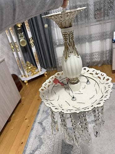 kalidor ucun lustur: Çılçıraq, 1 lampa, Metal — 4