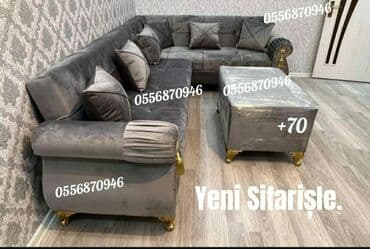 divanar: Künc divan, Qonaq otağı üçün, Parça, Bazalı, Açılan, Kitab — 3