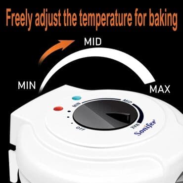 vafli bisirən: Qril Sonifer, rəng - Ağ, Yeni, Pulsuz çatdırılma — 3