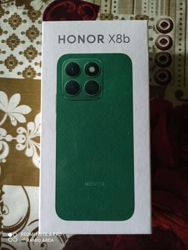 телефон fly iq445: Honor X8b, 128 GB, rəng - Qara, Sənədlərlə — 7