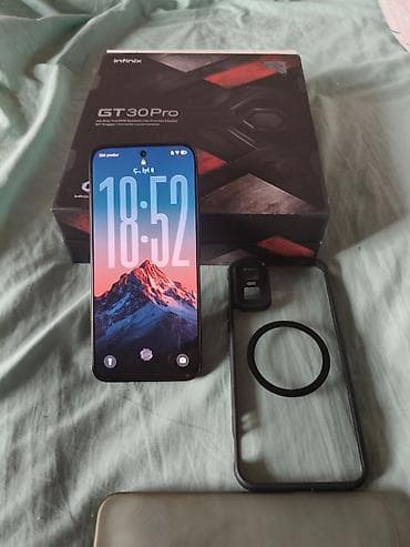 iphone pro max: Infinix 256 GB, rəng - Qara, Sensor — 1