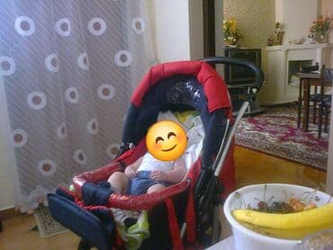 uşaq dutiklər: Klassik gəzinti arabası, İşlənmiş, Cins: Qız — 1