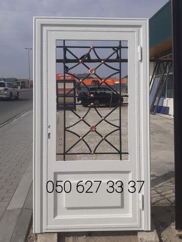 islenmis demir resotkalar: Dəmir Darvaza seyf qapılar reşotka perilaların yığılması yerində təmir — 9