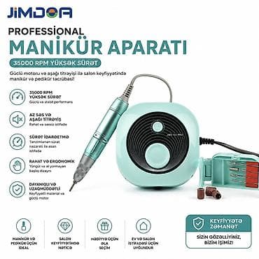 Jimdoa Professional Manikür Aparatı – 35,000 RPM yüksək sürət lalafo.az -da Jimdoa Professional Manikür Aparatı – 35,000 RPM yüksək sürət