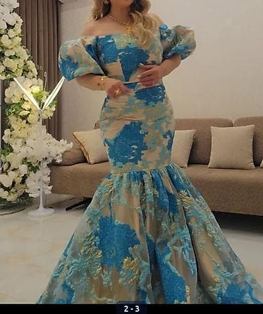 don: Zərif axşam/libas – “mermaid” kəsimli, çiyinləri açıq model - Qol — 1