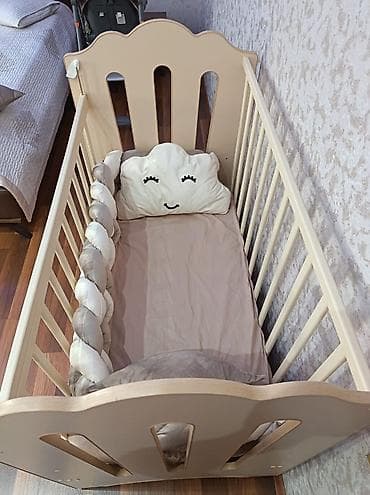 aslanoglu mebel: Dılek Yeni 🌼 Beşik satilir 200 azn Heç islenmeyib. Ortapedik matras — 2