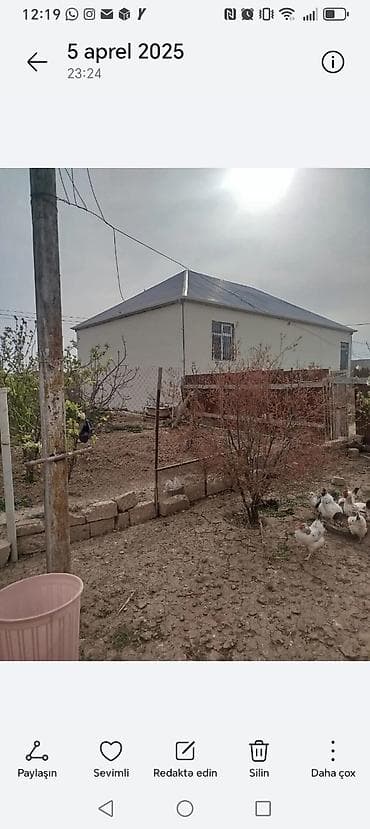 gozel baki mtk: Yaşma bağ evi - Torpaq: 6 sot - Ev: 120 m², 4 otaq - Tikinti: 10 daş — 2