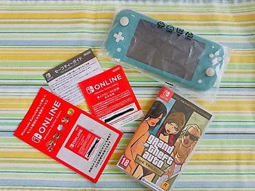 Nintendo Switch Lite (Turkuaz) + GTA: The Trilogy (Nintendo Switch)