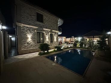 Həyət evi alıram: Bağ evi kirayə verilir, Mərdəkan Mərdəkanda yerləşən isti, hovuzlu bağ — 4