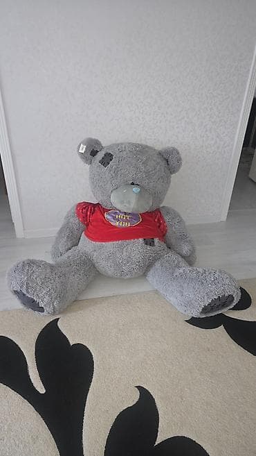 uşaq oyuncaq: Teddy ayı satılır.etiketi üzerindedi uşağa hediyye alınıb istifade — 2