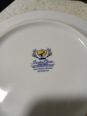 parda: Boşqablar, 6 ədədli dəst, rəng - Ağ — 3