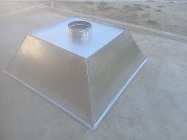 Оборудование для ресторанов, кафе: Məhsul: Manqal və soba üçün sinklənmiş metal tüstü çıxarıcı sistem və — 2