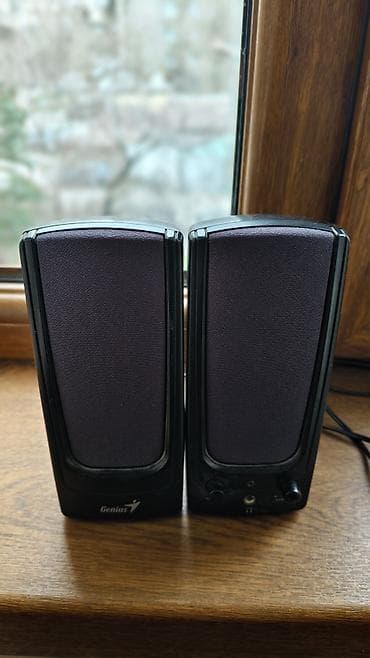 İşlənmiş Genius Kolonka, Növ - Kompüter üçün, rəng - Qara