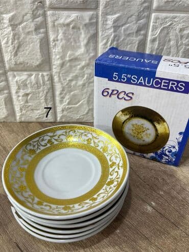 qara madonna aş nimcəsi: Nəlbəkilər, 6 ədədli dəst, Keramika — 3