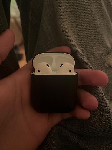 iphone ikinci el 14: Airpods 2 ci nesil tam original Tam gigiyenik istifade olunub — 1