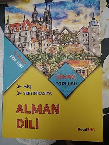 İdman və hobbi: Məhsul: Alman dili – Sınaq Toplusu Xüsusiyyətlər: - 25 sınaq, 1500 — 1