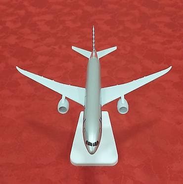 American Airlines təyyarə maketi – vitrin/masaüstü dekoru — 9