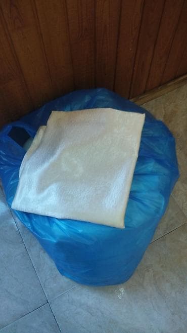 Mətbəx üçün rəng - Ağ Mikrofiber Dəsmal