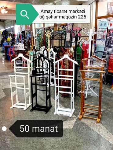 kahve makinesi: Taxta paltar asılqanı/valet stendi - Material: möhkəm ağac - Rənglər — 7